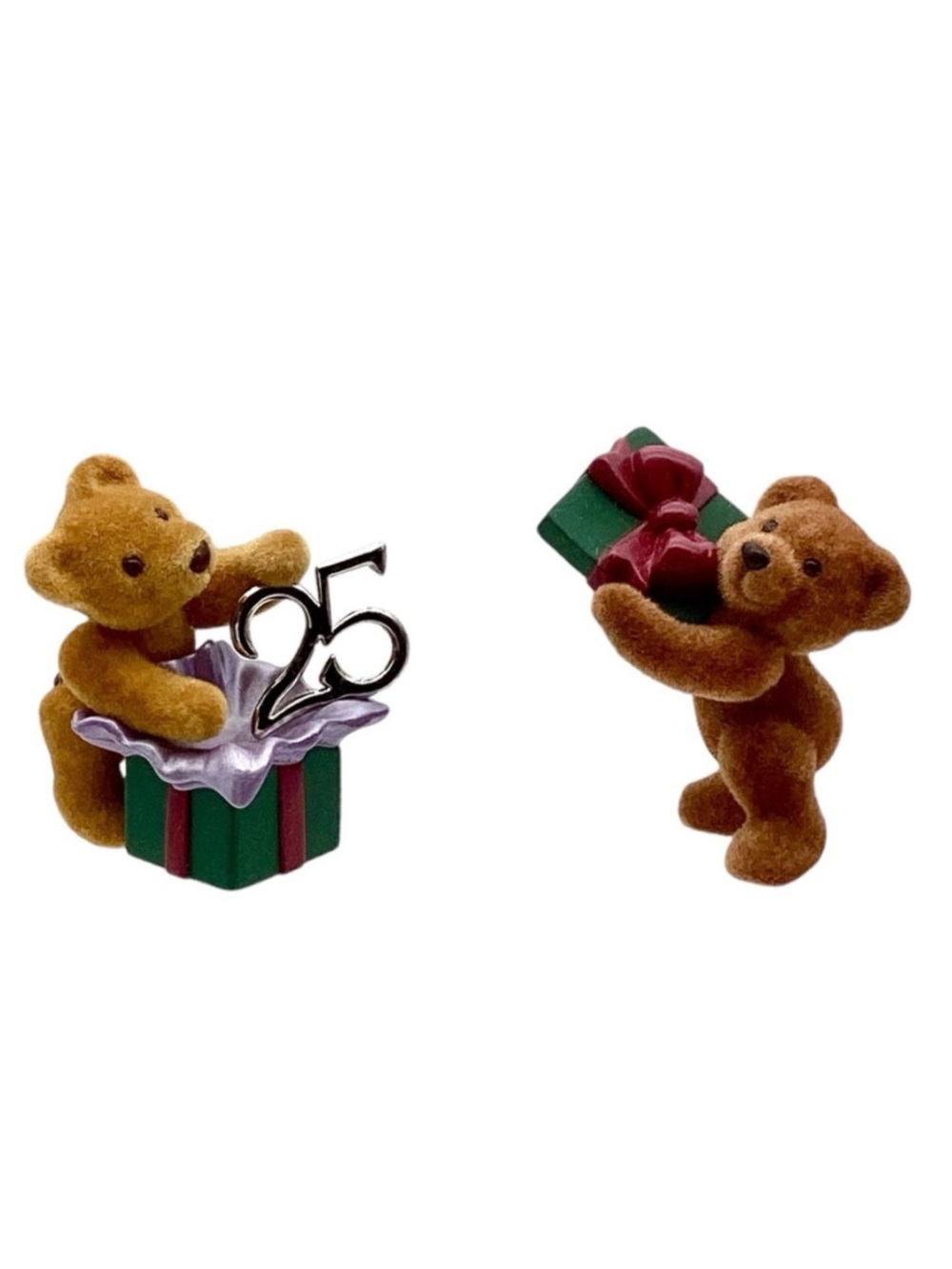 Hallmark 1999 “Anniversary Edition” Merry Miniatures 2pc. Set